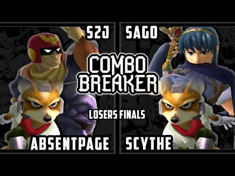 Combo Breaker 2018 Smash Melee - Tempo  S2J & CLN  AbsentPage Vs InC Sago & Scythe - SSBM Doubles LF