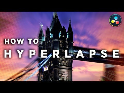 Create this CRAZY Looking Hyperlapse In Davinci Resolve!