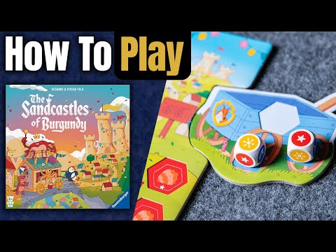 The Sandcastles of Burgundy | How to Play | Learn to Play in 7 Minutes!