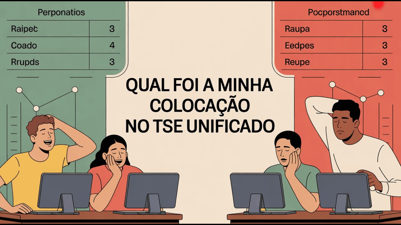 QUAL FOI A MINHA COLOCAÇÃO NO TSE UNIFICADO? PROF. SPÍNDOLA RESPONDE