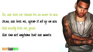 Chris Brown - Ms. Breezy (feat. Gucci Mane) [LYRIC VIDEO]