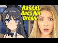 Parents React To RASCAL DOES NOT DREAM OF BUNNY GIRL SENPAI For The First Time