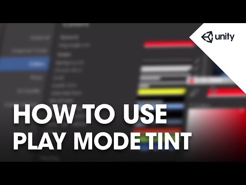 How to use Play Mode tint - Unity Tips