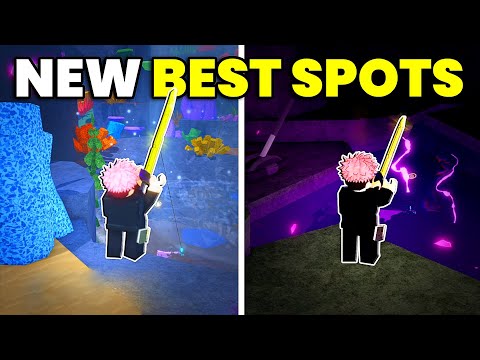 TOP 5 BEST SPOTS for MONEY in Fisch After New Update!