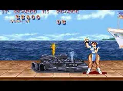 Street Fighter II Chun Li All Perfect 1/2