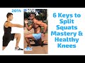 🦵6 Ways To Master Split Squats | BJ Gaddour Mens' Health Legs Workout Exercises Knees