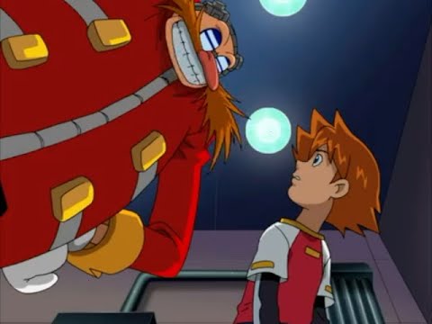Sonic X Comparison: Eggman Betrays Knuckles & Chris / Chris's Captured (Japanese VS English)