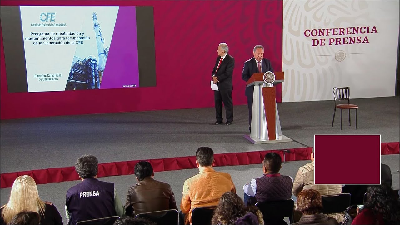 Mañanera de AMLO del 26 de julio de 2019