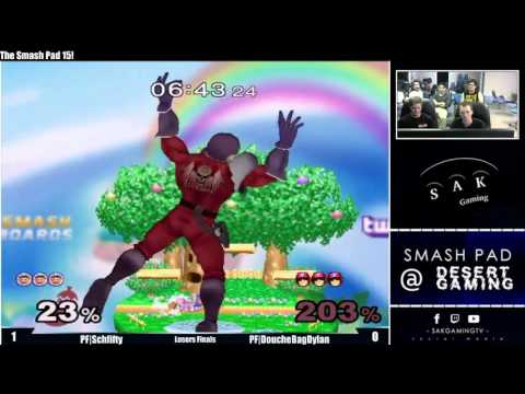 SP15 Losers Finals - PF|Schfifty (Ice Climbers) vs PF|DoucheBagDylan (Captain Falcon)