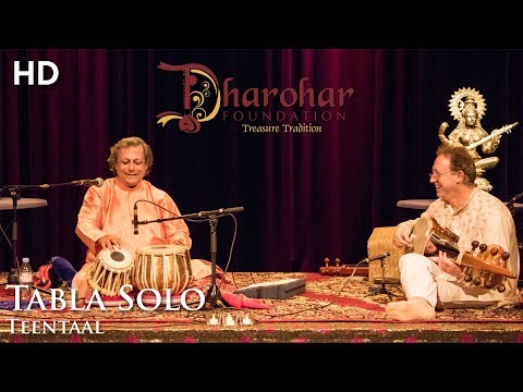 Pt. Swapan Chaudhuri - Teentaal (live 18/11/2017) accompanied by Ken Zuckerman (sarod)