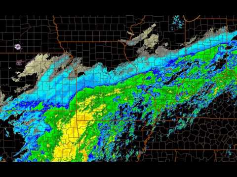 Composite Radar Loop of Historic Rainfall in Missouri  Dec. 26-29, 2015