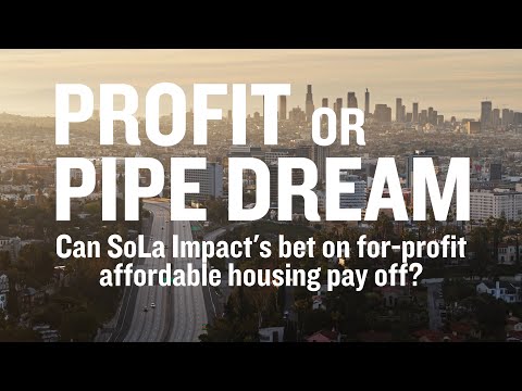 Sola Impact's for-profit affordable housing model made ...