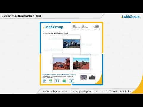 Chromite ore processing beneficiation plant machinery - labh...