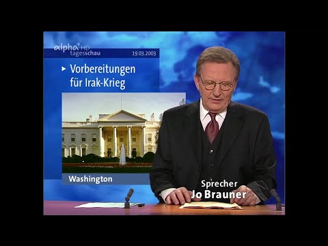 ARD Tagesschau 19.03.2003