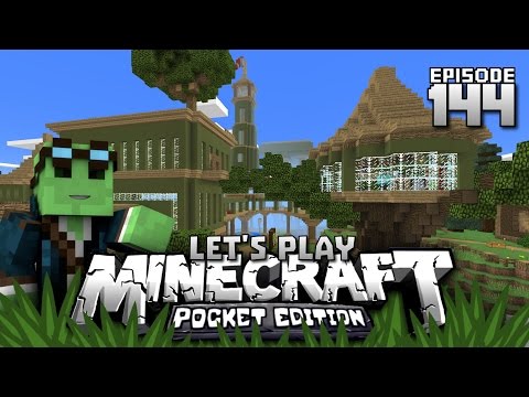 Let's Play Minecraft PE - Ep.144 : Treehouse Finished!