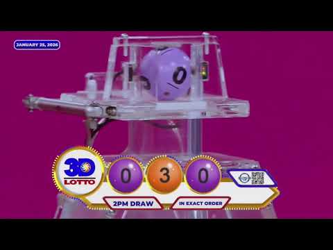 [LIVE] PCSO 9:00 PM Lotto Draw - January 25, 2026