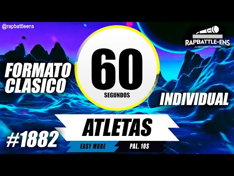 🎤 Formato FMS Individual 🔥 Base de Rap Para Improvisar Con Palabras | ENTRENAMIENTO FMS #1882