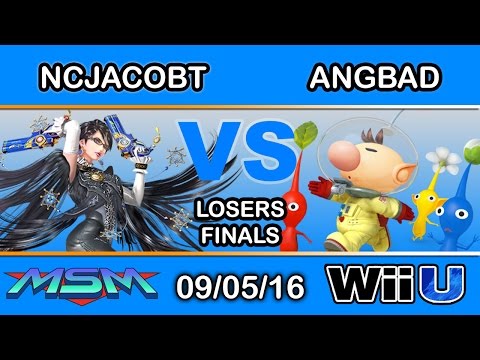 MSM 64 - SCB | NCJacobT (Bayonetta) Vs. Angbad (Olimar) Losers Finals - Smash Wii U
