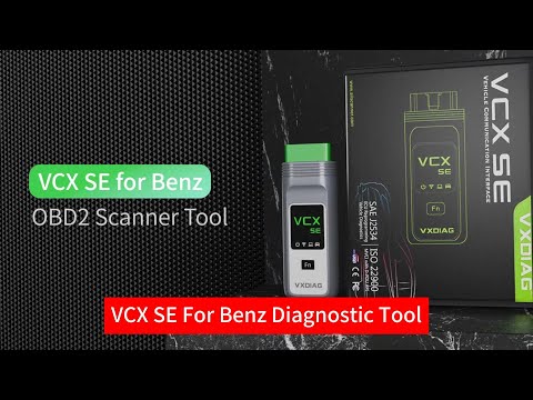 VXDIAG VCX SE for Mercedes Benz Car OBD2 Diagnostic Tool All System Diagnosis Coding Programming