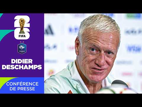 🚨 EN DIRECT - La conférence de presse de Didier Deschamps avant France – Maroc !