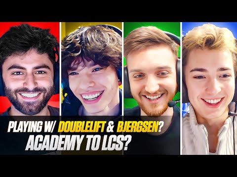 What it's ACTUALLY like to play with Doublelift and Bjergsen
