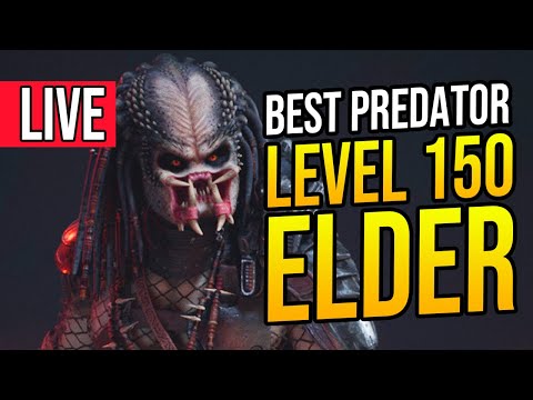 BEST PREDATOR LIVE! "OVERPOWERED LEVEL 150 ELDER PREDATOR!"