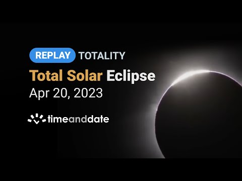 Totality - April 2023 Total Solar Eclipse