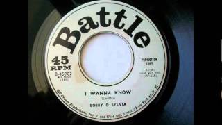 Bobby and Sylvia - I Wanna Know