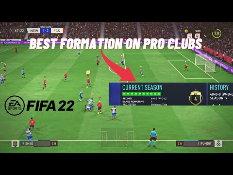 FIFA 22 Pro Clubs Best Custom Tactics (Undefeated 40-0)