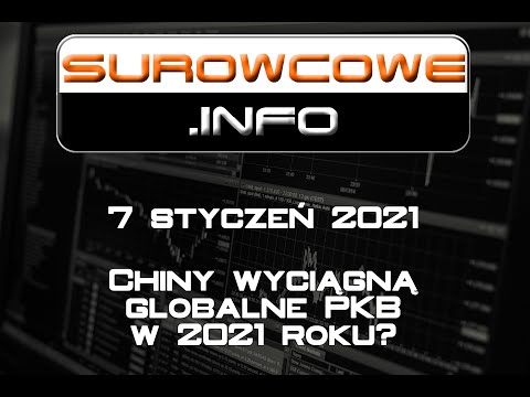 Surowcowe.info 7/01/2021 – Chiny wyciągną globalne PKB w 2021 roku?