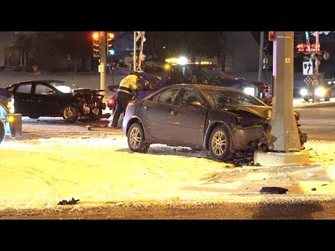 Extreme cold creates Black Ice and bad driving Stearns County, MN - 12/29/2017