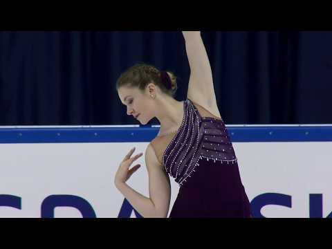 Nina LETENAYOVA SVK Ladies Short Program - GDANSK  2017