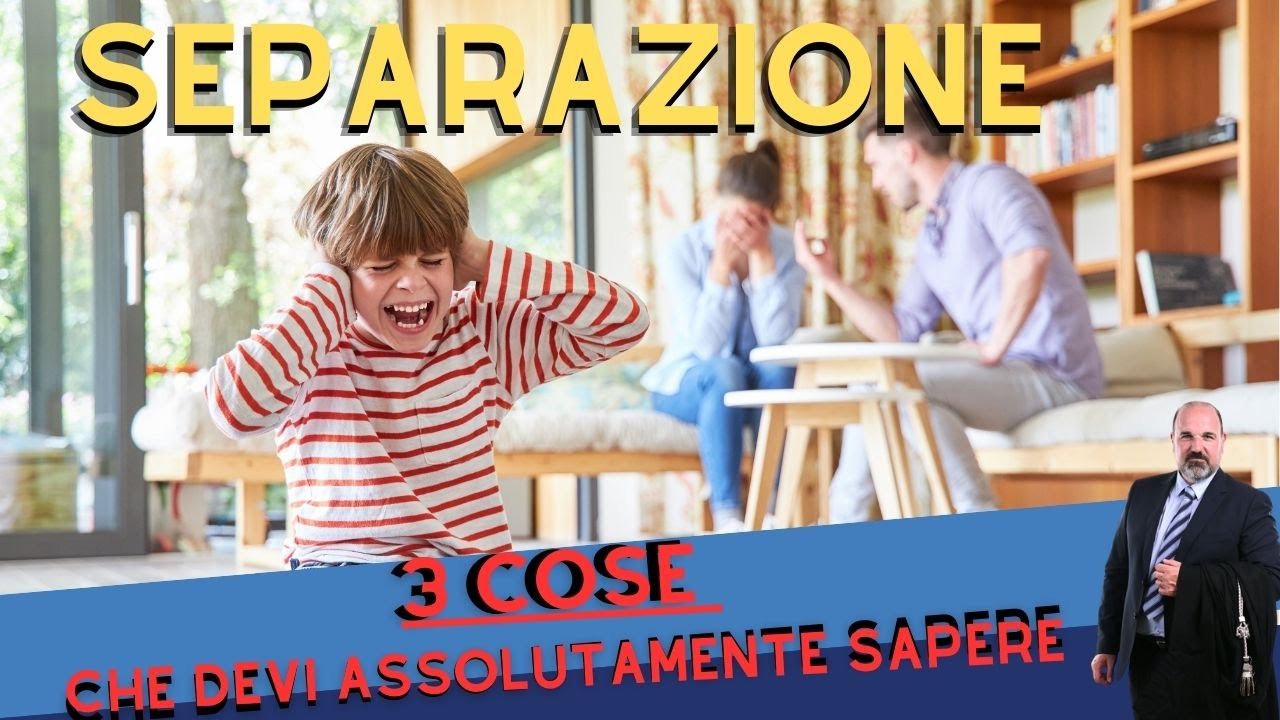 I 3 concetti chiave per SUPERARE con successo la SEPARAZIONE