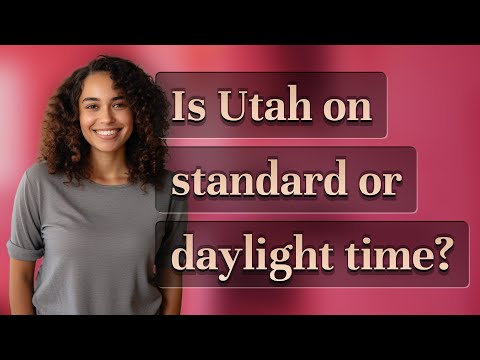 Utah Time Zone