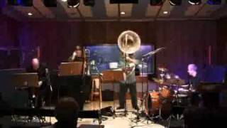 Lew Soloff recording with the Ray Anderson Pocket Brass Band