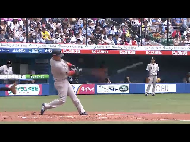 【3回表】バファローズ・中島先制タイムリー!! 3試合連続打点を記録!! 2015/6/28 M-Bs