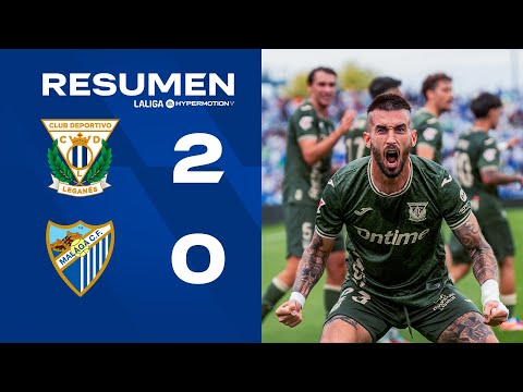 📹 RESUMEN | CD Leganés 2-0 Málaga CF | J10 | LALIGA Hypermotion
