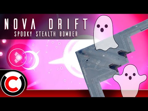 Nova Drift: The SPOOKY Stealth Bomber Build - Ultra Creepy