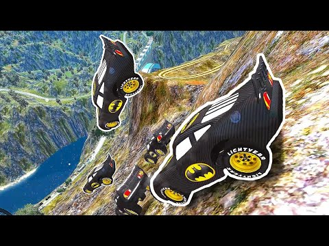 Batman Lightning McQueen Car Damage Mod Testing Ep. 3 - GTA IV Car Mod