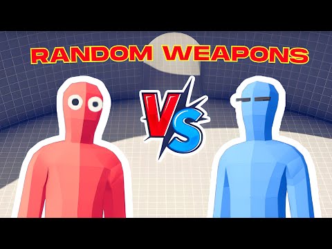 RANDOM WEAPONS BATTLE | Totally Accurate Battle Simulator - TABS BOX
