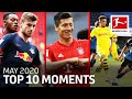 Dortmund vs. Bayern, Revierderby Goals, Sancho's Record and More - Top 10 Moments May