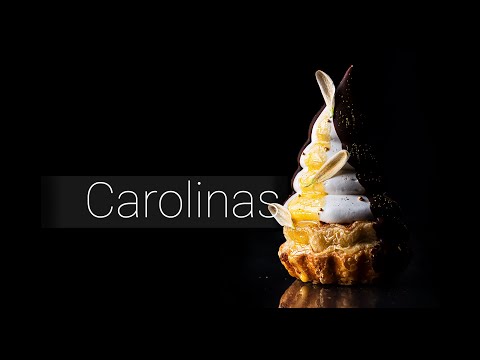 Cómo hacer Carolinas de Bilbao - How to make Carolinas from Bilbao