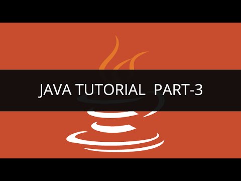 Java Tutorial - 3 | Edureka
