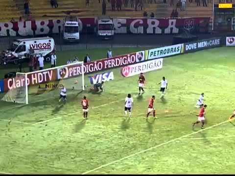 Flamengo 2x1 ASA - AL - 17/07/13 - falta cobrada por Thiago Garça