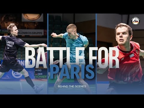 BATTLE for PARIS!🔥🏸 with Kai SCHÄFER, Fabian ROTH and Danylo BOSNIUK