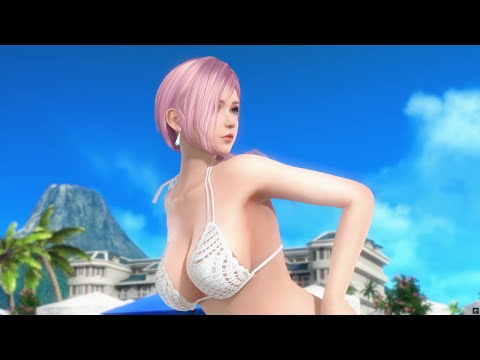 DoA Xtreme Venus Vacation Elise Standing, Bottom Facing Front