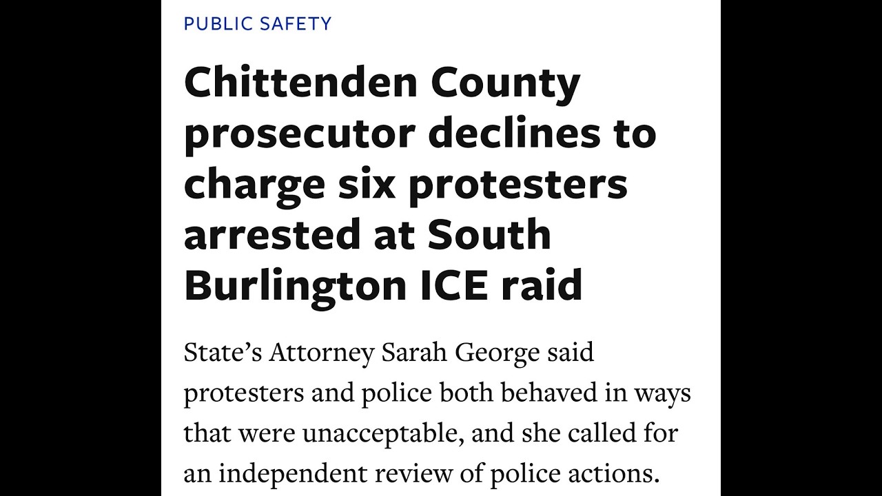 The Resistance History Behind a Vermont Prosecutor Who Said No to ICE