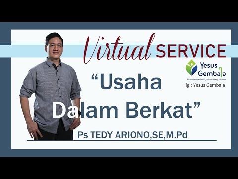Usaha Dalam Berkat | #mezbahdoa dan #firmantuhan Gereja Yesus Gembala bersama Ps Tedy Ariono