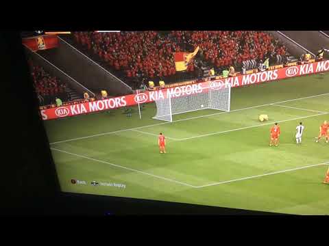 LUCAS TOUSART SCORES A SCREAMER FROM OUTSIDE THE BOX IN THE EUROPA LEAGUE!!!!