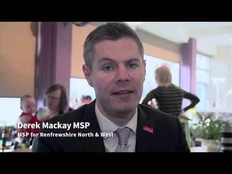 Derek Mackay MSP - "Backing The Bid" - Paisley 2021